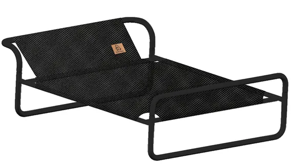 ตาข่ายระบายอากาศที่ถอดออกได้ แคมป์ปิ้ง ยกเตียงสัตว์เลี้ยง